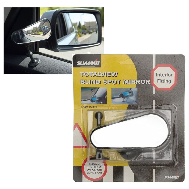 Glass TVM1 Summit 'Total View' Interior Blind Spot Mirror Door Anit-Dazzle Summit  - Dynamic Drive