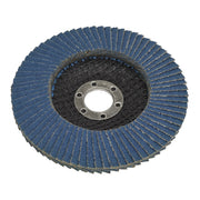Sealey Flap Disc Zirconium100mm16mm Bore 80Grit FD10080 Sealey - Dynamic Drive