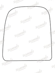 Summit Stick-On Commercial Mirror Glass fits Iveco Daily LHS Summit - Dynamic Drive
