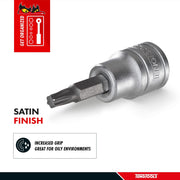 Teng Tools 1/2" TX Bit Socket TX27 Teng Tools - Dynamic Drive