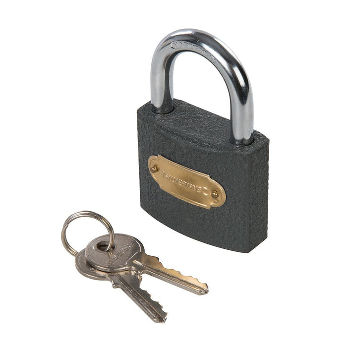 Silverline Iron Padlock Keyed Alike 6pk 50mm Silverline - Dynamic Drive