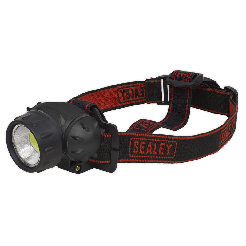 Sealey Head Torch 3W COB LED HT101 Sealey - Dynamic Drive