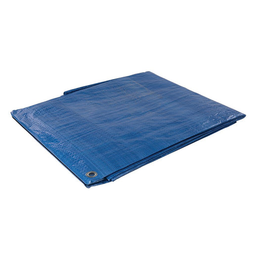 Silverline Tarpaulin Cut 2.4 x 3m / Actual 2.25 x 2.9m Silverline - Dynamic Drive