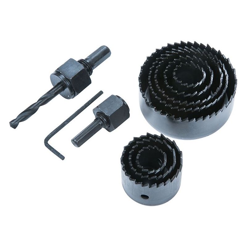 Bluespot Tools Multi Holesaw Set, 11 Piece 19-64mm BlueSpot Tools - Dynamic Drive