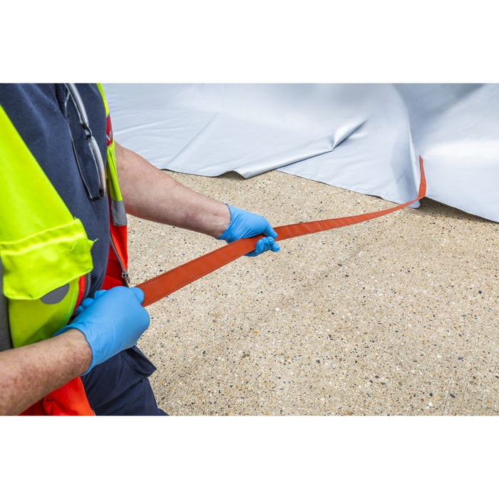 Sealey Vehicle Fire Safety Blanket - Silicone Coated 6 x 8m EV500 Sealey  - Dynamic Drive
