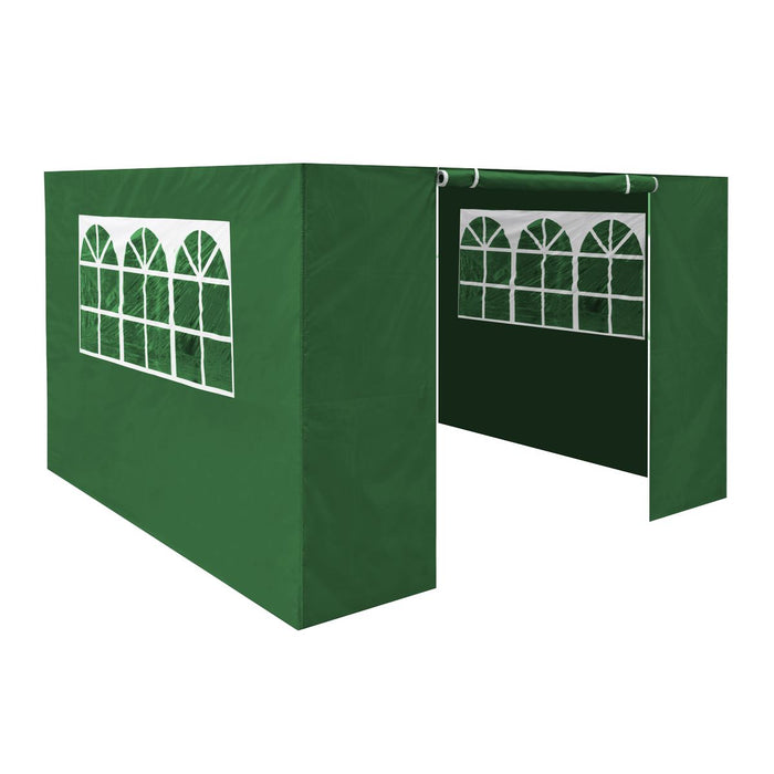 Dellonda Premium Fabric Side Panels - Dark Green Dellonda  - Dynamic Drive