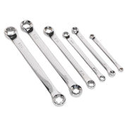 Sealey TRX-Star* Double End Spanner Set 6pc S01107 Siegen by Sealey - Dynamic Drive