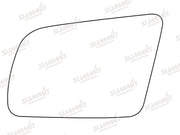 Summit Stick-On Anti Dazzle Mirror Glass fits Vauxhall Cavalier LHS Summit - Dynamic Drive