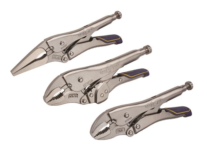 Irwin® Vise-Grip® Fast Release™ Locking Pliers Set of 3 7R 9LN & 10WR IRWIN® Vise-Grip® - Dynamic Drive
