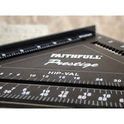 Faithfull Prestige Quick Square Black Aluminium 300mm (12in) Faithfull - Dynamic Drive