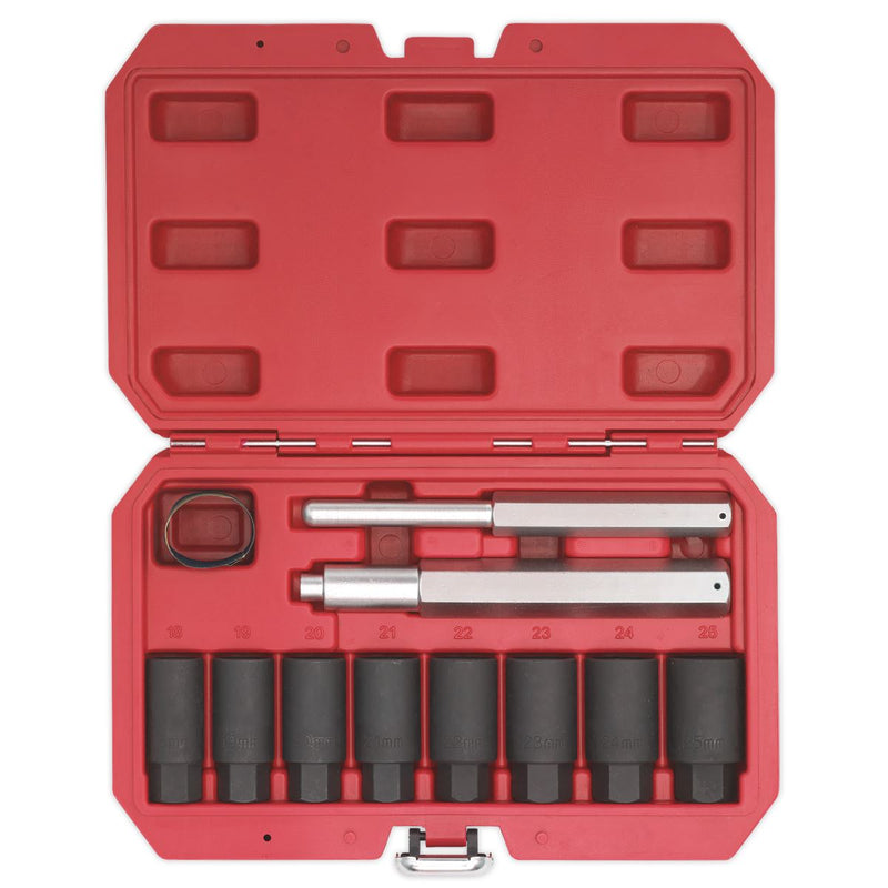 Sealey Locking Wheel Nut Removal Set 10pc SX272 Sealey - Dynamic Drive