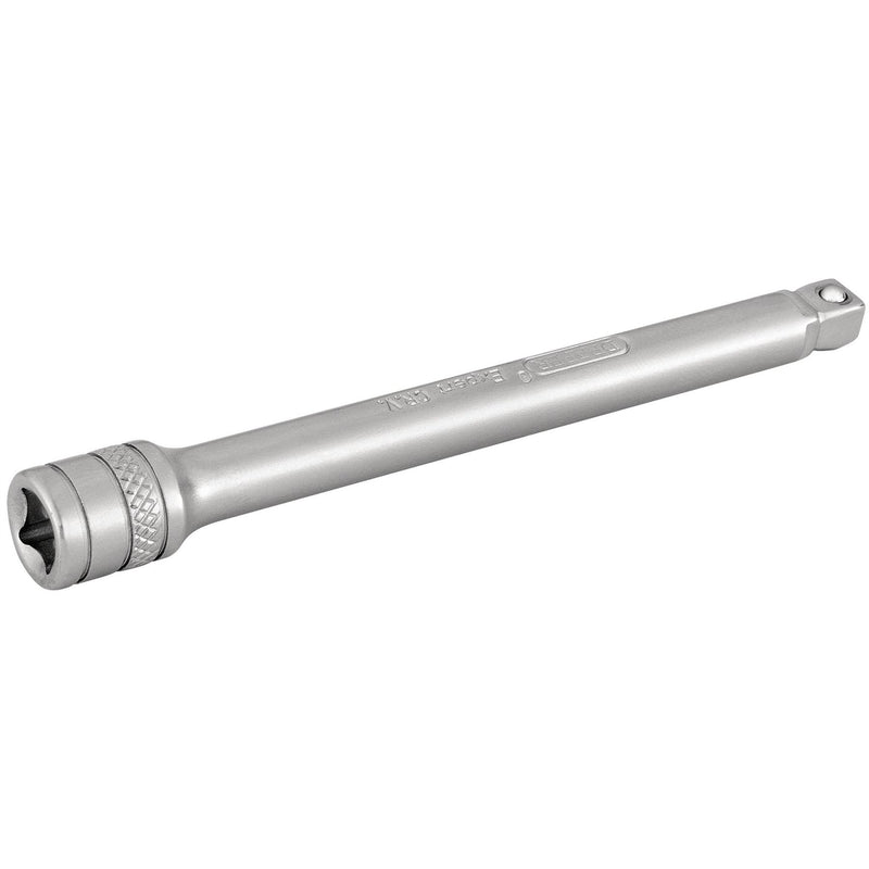 Draper Expert Wobble Extension Bar, 1/4" Sq. Dr., 100mm, Micro Satin Chrome Draper - Dynamic Drive