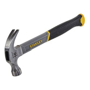 Stanley® Hand Tools Curved Claw Hammer Fibreglass Shaft 450g (16oz) STANLEY® Hand Tools - Dynamic Drive