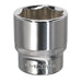 Sealey WallDrive Socket 32mm 1/2"Sq Drive Fully Polished SP1232 Sealey - Dynamic Drive