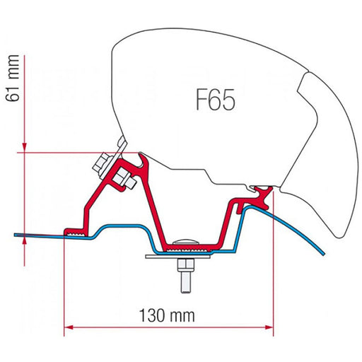 Fiamma Kit for Mercedes Sprinter/Crafter UK Easy Installation Fiamma - Dynamic Drive