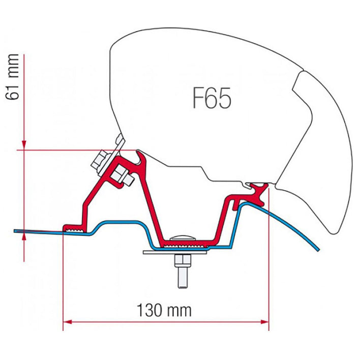 Fiamma Kit for Mercedes Sprinter/Crafter UK Easy Installation Fiamma - Dynamic Drive