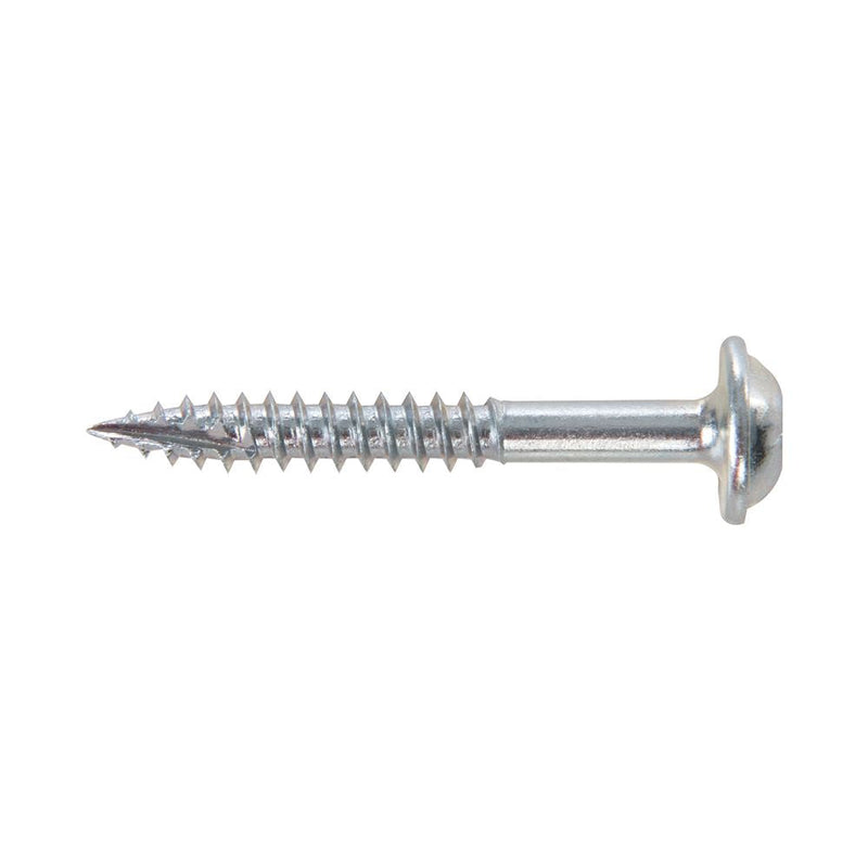 Triton Zinc Pocket-Hole Screws Washer Head Fine P/HF 7 x 1-1/4" 500pk Triton - Dynamic Drive