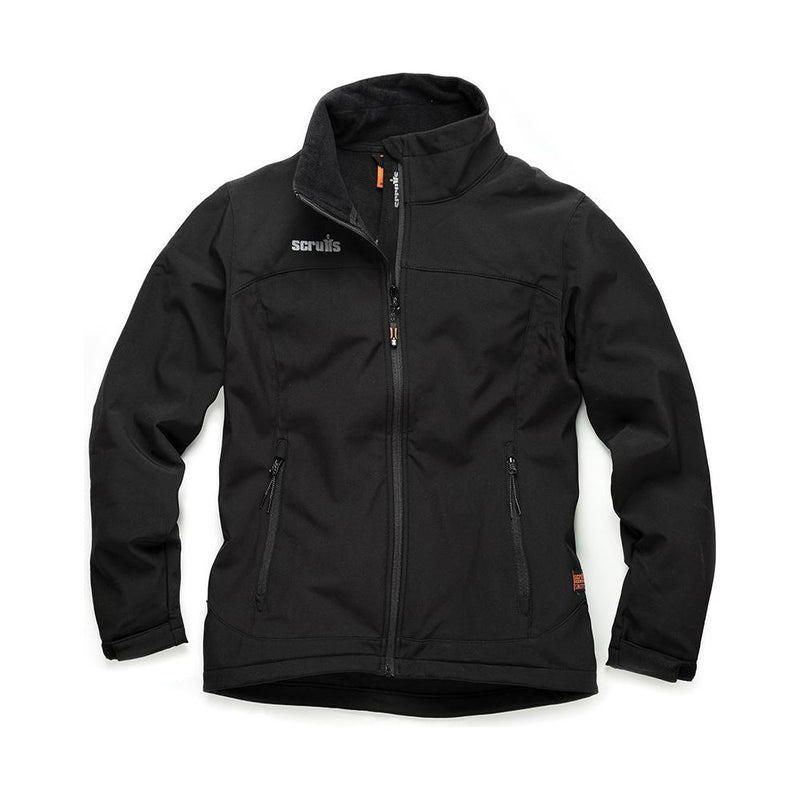 Scruffs Women's Trade Softshell Jacket Black Size 18 Scruffs - Dynamic Drive