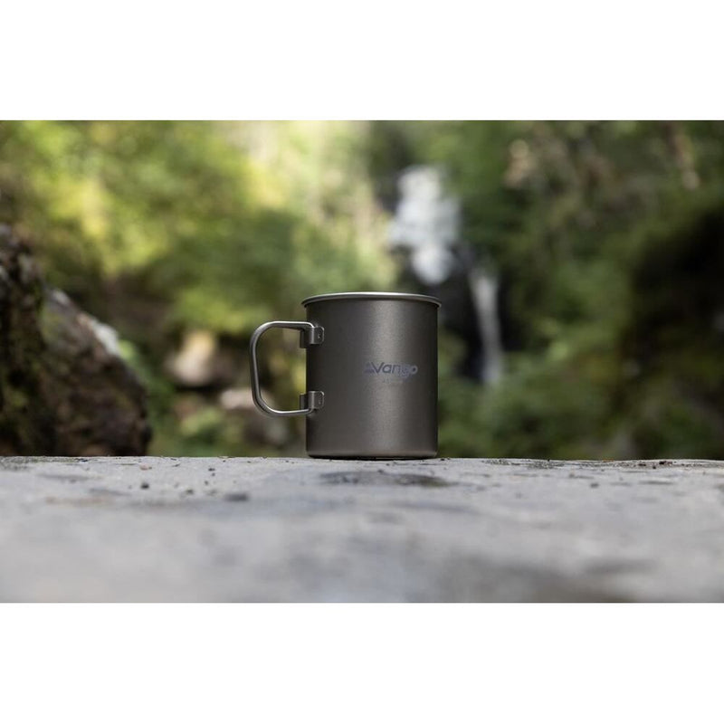 Vango Titanium Single Walled 450ml Mug Titanium Vango - Dynamic Drive
