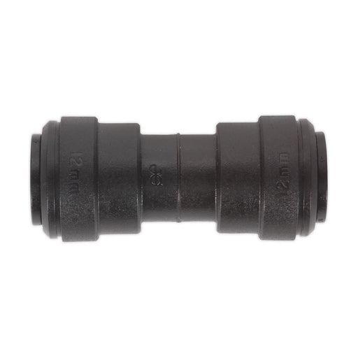 Sealey Straight Coupling 12mm Pack of 5 (John Guest Speedfitï PM0412E) JGCS12 Sealey - Dynamic Drive
