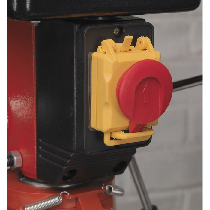 Sealey Pillar Drill Floor 12-Speed 1500mm Height 370W/230V GDM140F Sealey - Dynamic Drive