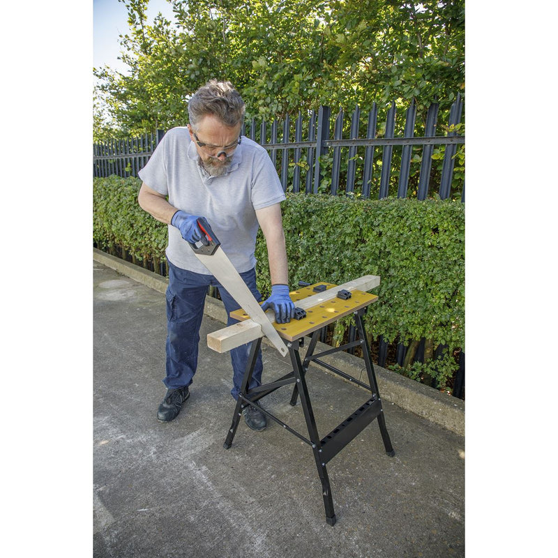 Sealey Folding Workbench 235mm Capacity FWB1 Sealey - Dynamic Drive