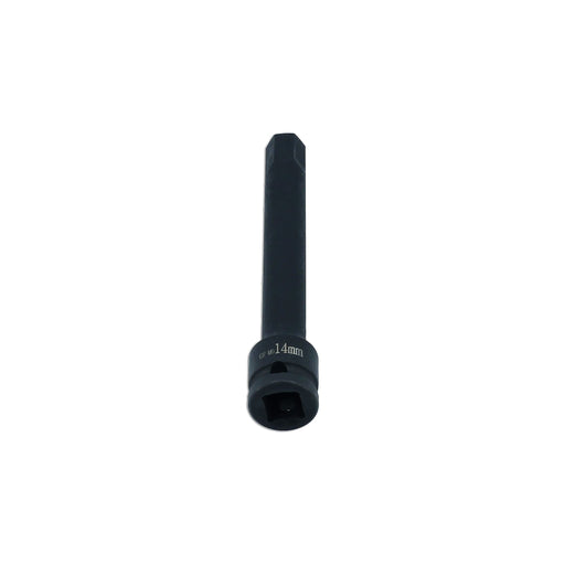 Laser Extra Long Impact Hex Bit 1/2"D 14mm 8587 Laser - Dynamic Drive
