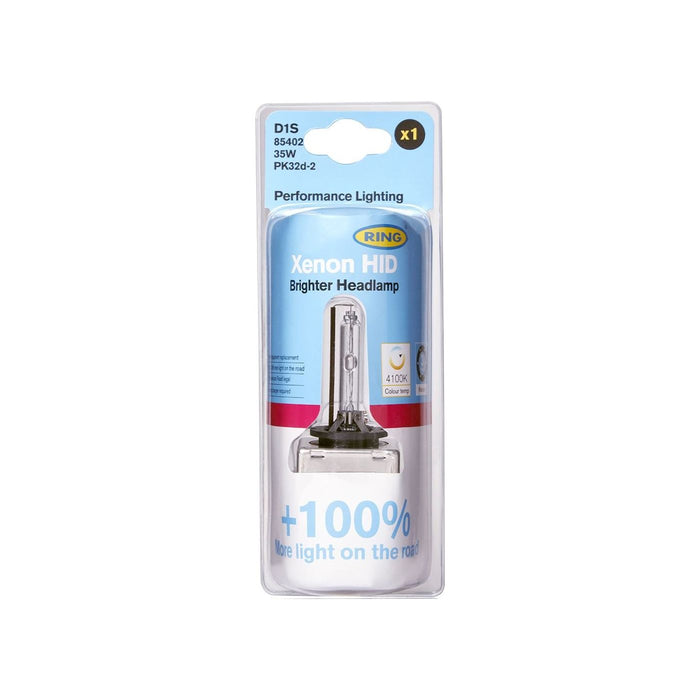 Ring +100% D1S HID Bulb Performance Upgrade - R85402100 Ring Automotive - Dynamic Drive