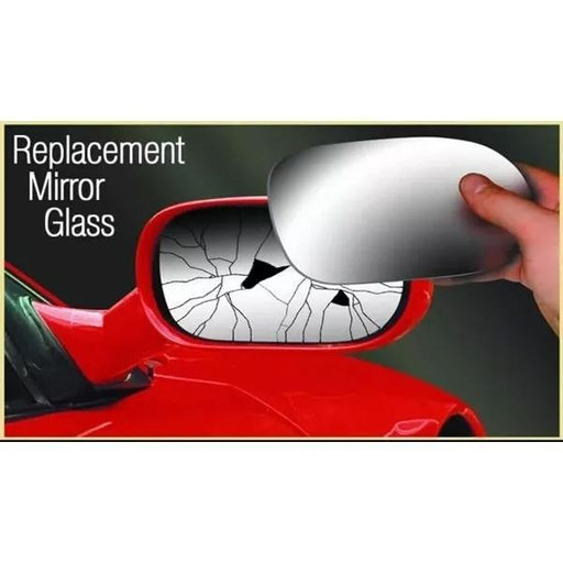 Summit Stick-On Standard Mirror Glass fits Chevrolet Spark 2010-2015 RHS Summit - Dynamic Drive