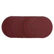 Draper Sanding Discs, 125mm, Hook & Loop, Assorted Grit - 40G, 80G, 120G, 240G ( Draper - Dynamic Drive