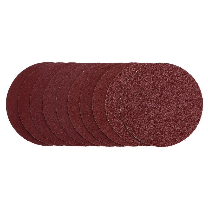 Draper Sanding Discs, 125mm, Hook & Loop, Assorted Grit - 40G, 80G, 120G, 240G ( Draper - Dynamic Drive