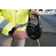 Silverline Geared Surveyors Tape 100m / 328ft x 12mm Silverline - Dynamic Drive