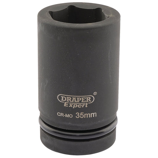 Draper Expert HI-TORQ 6 Point Deep Impact Socket, 1" Sq. Dr., 35mm Draper - Dynamic Drive