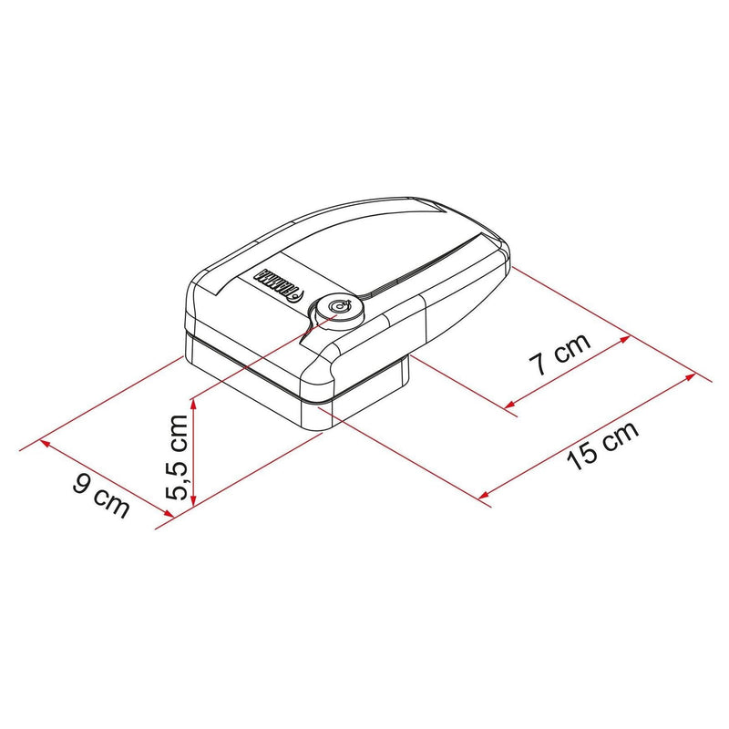 Fiamma Safe Door Frame Grey New 08022-01G Fiamma - Dynamic Drive