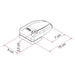 Fiamma Safe Door Frame Grey New 08022-01G Fiamma - Dynamic Drive