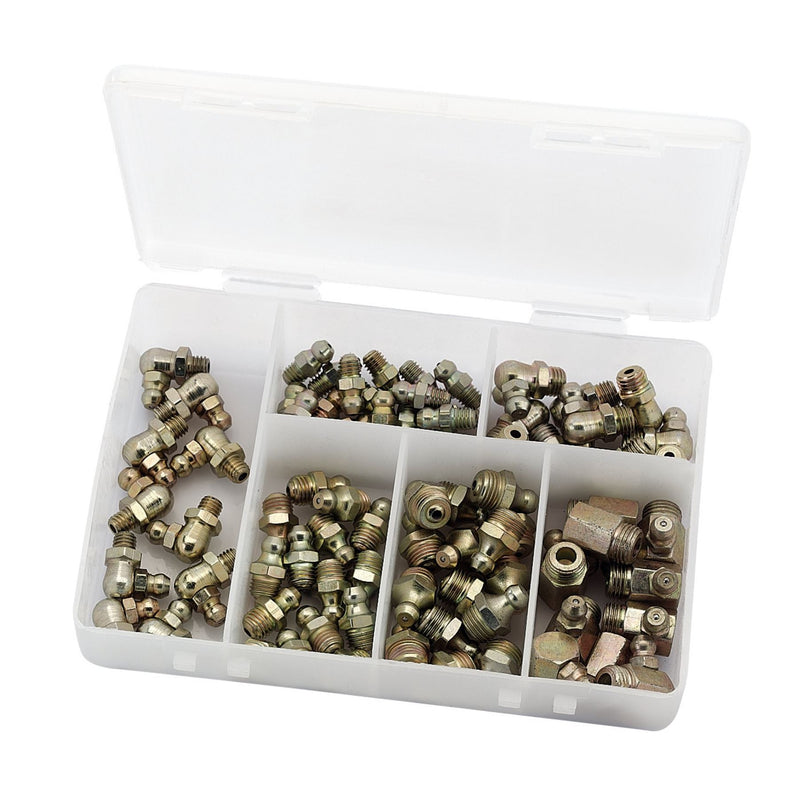 Draper 70 Assorted Metric Grease Nipples 43962 Draper - Dynamic Drive