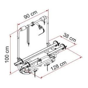Fiamma Carry-Bike Caravan Xl A Pro 200 02096-32- Fiamma - Dynamic Drive