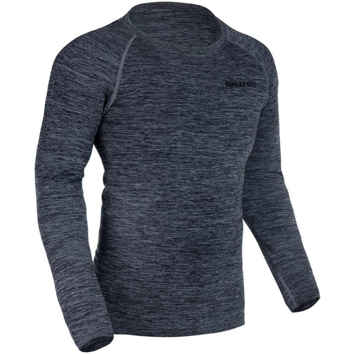 Oxford Advanced Base Layer Multi Season Top (Charcoal Marl / Large/XL) Oxford - Dynamic Drive