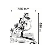 Bosch GCM 350-254 Professional Mitre Saw 1450W 110V Bosch - Dynamic Drive