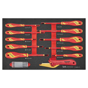 Teng Tools Insulated Screwdriver & Knife Set FOAM3 15 Pieces Teng Tools - Dynamic Drive