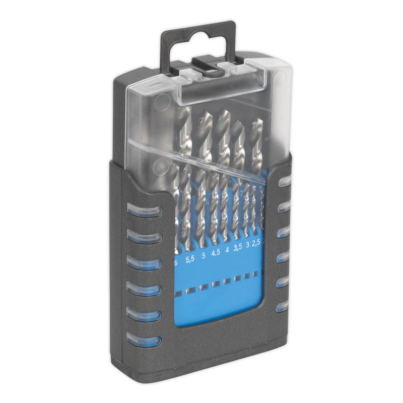 Sealey HSS Split Point Fully Ground Drill Bit Set 19pc Metric AK47191 Sealey - Dynamic Drive