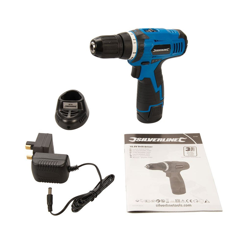 Silverline 10.8V Drill Driver 10.8V Silverline - Dynamic Drive