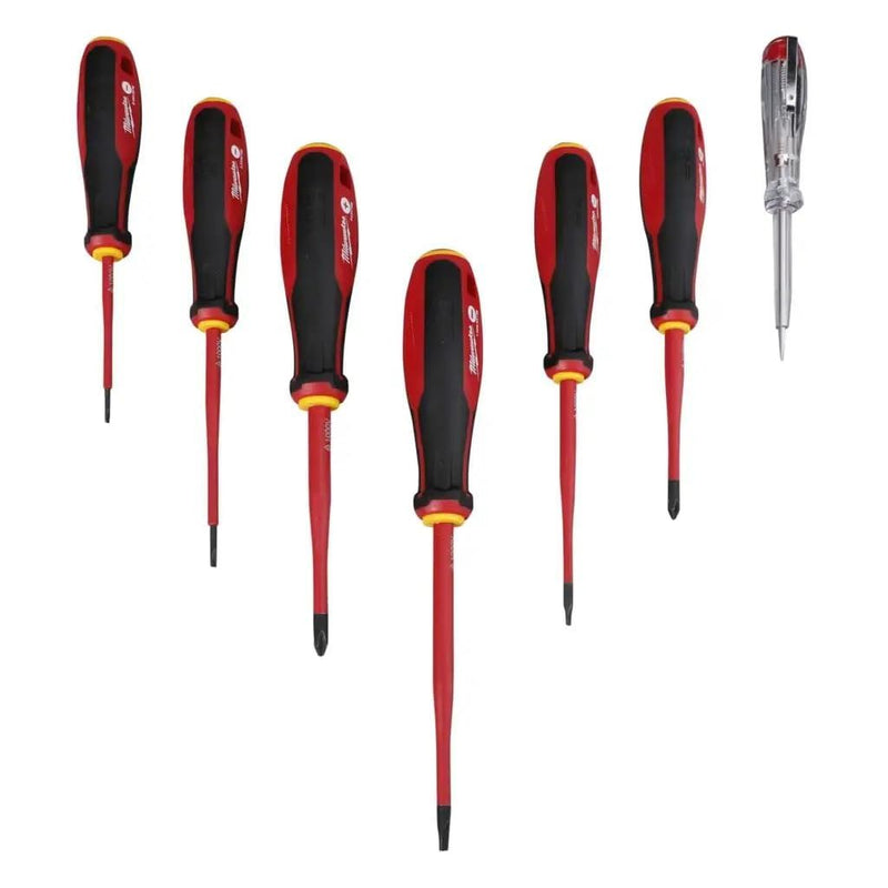 Milwaukee Tri-Lobe Vde Screwdriver Ph Set -7P 4932478739 Milwaukee - Dynamic Drive