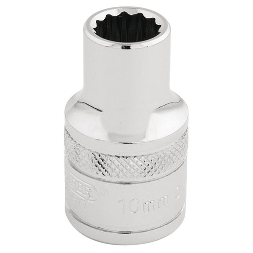 Draper HI-TORQ 12 Point Socket, 1/2" Sq. Dr., 10mm 33093 Draper - Dynamic Drive