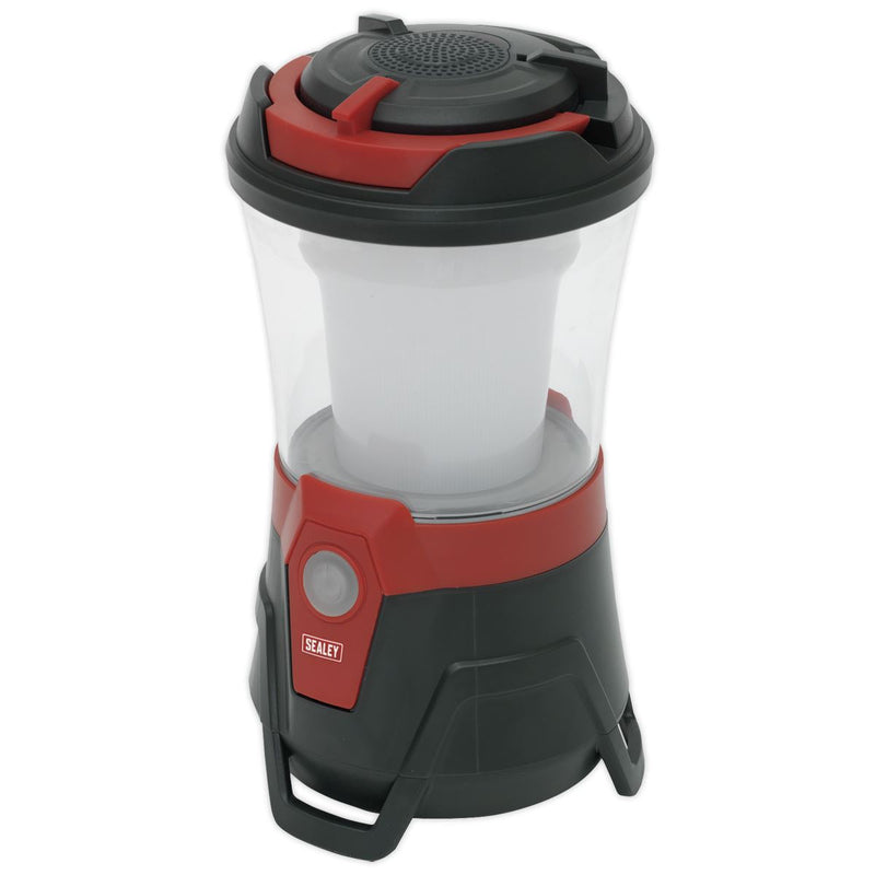 Sealey 10 SMD LED Rechargeable Lantern with Wireless Speaker Camping Fishing Sealey - Dynamic Drive
