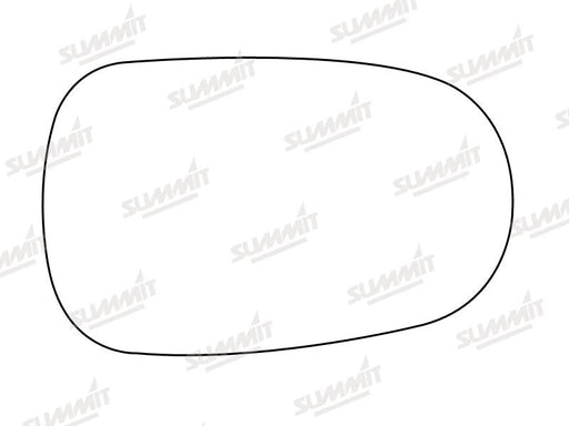 Summit Stick-On Aspheric Mirror Glass fits Renault Megane RHS Summit - Dynamic Drive