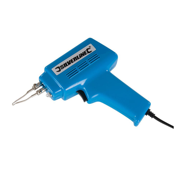 Silverline Electric Soldering Kit 9pce 100W / 30W 845318 Silverline  - Dynamic Drive