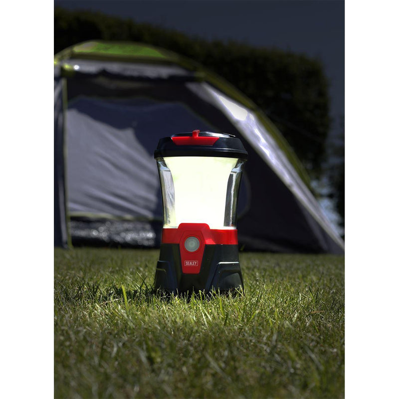 Sealey 10 SMD LED Rechargeable Lantern with Wireless Speaker Camping Fishing Sealey - Dynamic Drive