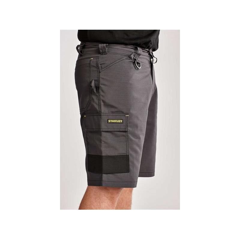 Stanley® Clothing Tucson Cargo Shorts Grey Rip-Stop Waist 36in STANLEY® Clothing - Dynamic Drive