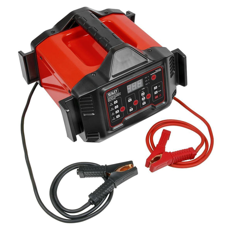 Sealey Battery Charger Automatic Maintainer 6/12V 150A Starter/15A Sealey - Dynamic Drive